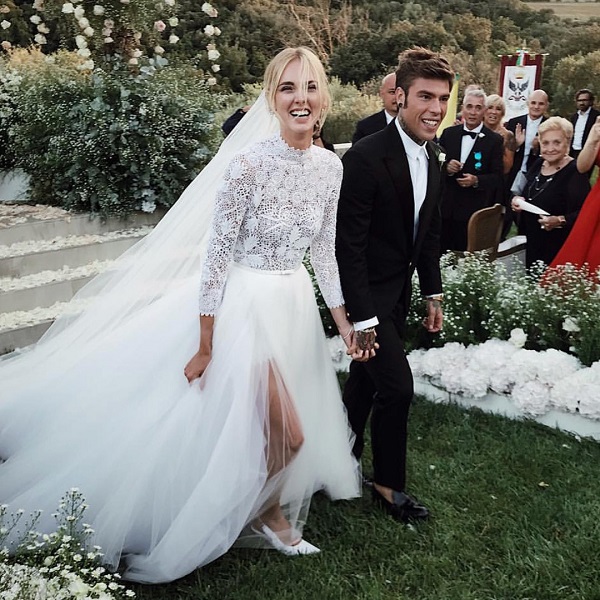 Váy cưới lộng lẫy của Chiara Ferrangni
