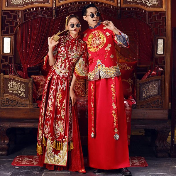 Xu hướng may áo cưới Trung Hoa hiện nay